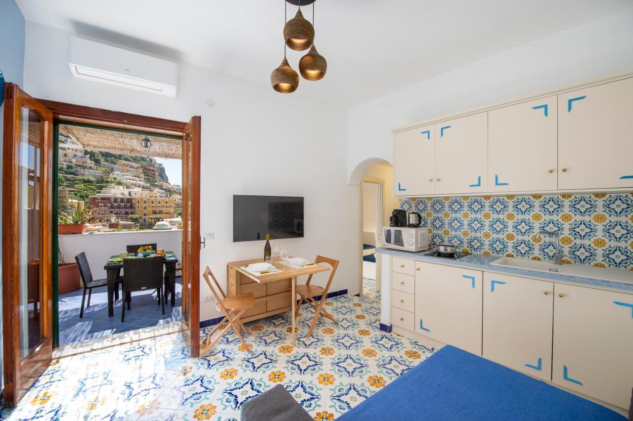 A Casa Di Rosy Appartement Positano Buitenkant foto